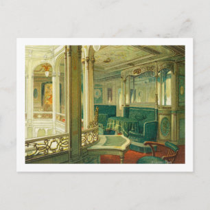 Schip Patricia , lijn Hamburg-Amerika Briefkaart