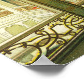 Schip Patricia , lijn Hamburg-Amerika Poster (Hoek)