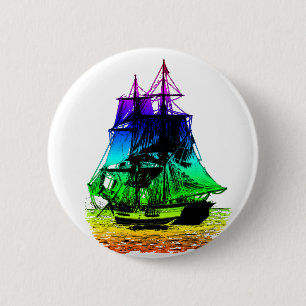 schip ronde button 5,7 cm