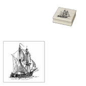schip rubberstempel (Gestempeld)