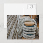 Schip schroef briefkaart (Voorkant / Achterkant)