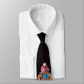 Schip Shock Retro Science Fiction Necktie Stropdas (Gebonden)