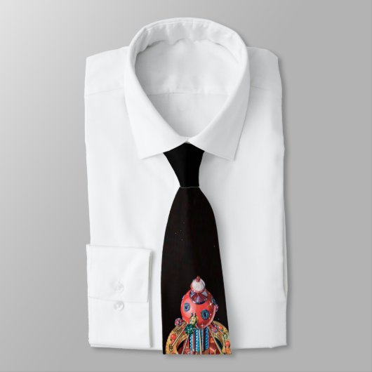 Schip Shock Retro Science Fiction Necktie Stropdas (Gebonden)