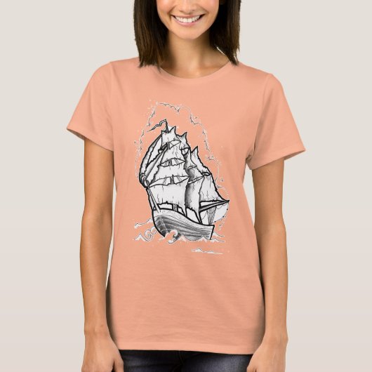 schip t-shirt (Voorkant)