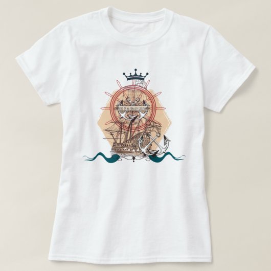 schip t-shirt (Design voorkant)