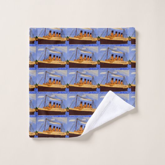 Schip Titanic badhanddoeken Bad Handdoek (Wasdoekje)