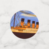 Schip Titanic Confetti (Kleine voorkant)