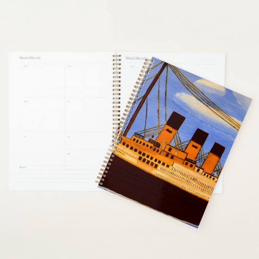Schip Titanic Planner (Display)