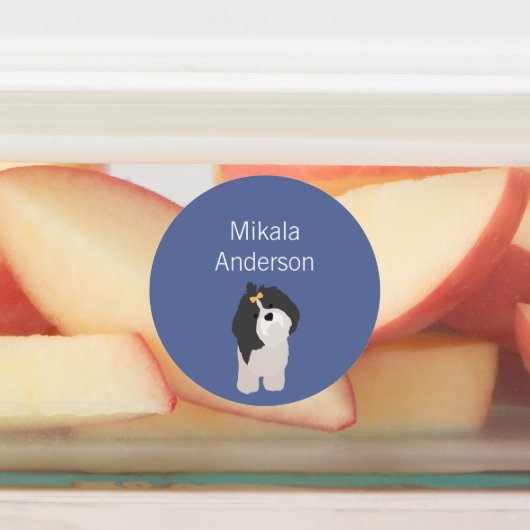 Schip Tzu-kleuren waterdicht label (Aangebracht)