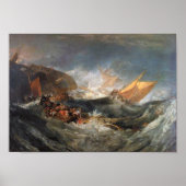 Schip van de Minotaur, J. M. William Turner Poster (Voorkant)