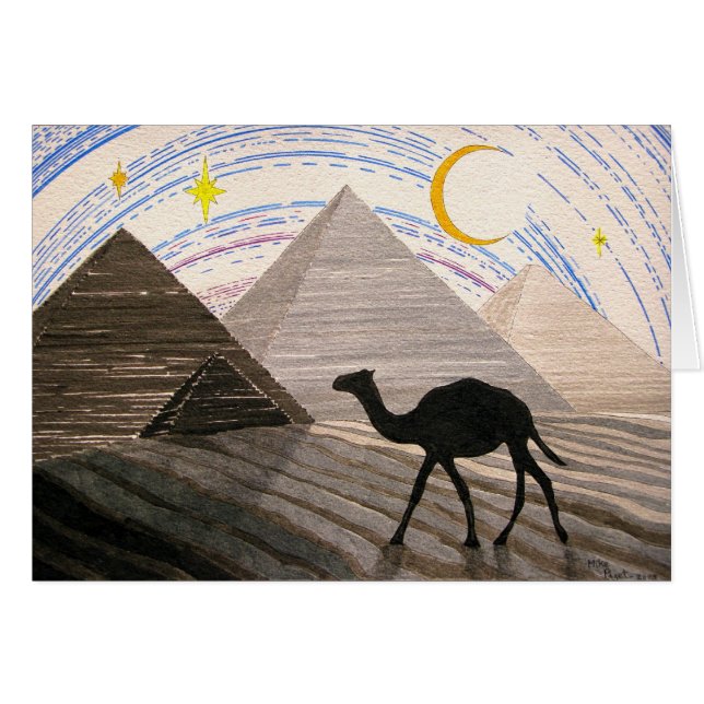 Schip van de woestijn (Voorkant Horizontaal)