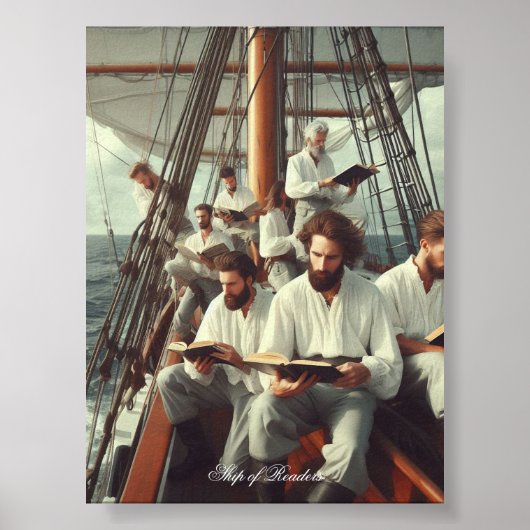 Schip van lezers 06 poster (Voorkant)