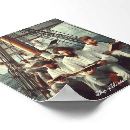 Schip van lezers 06 poster (Hoek)