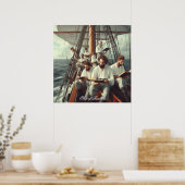 Schip van lezers 06 poster (Keuken)