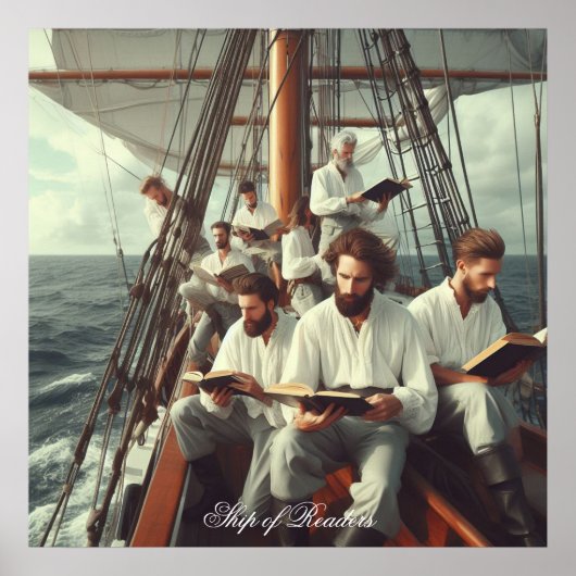 Schip van lezers 06 poster (Voorkant)