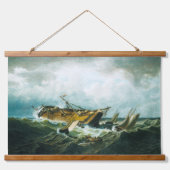 Schip van Nantucket Tapestry Hangend Wandkleed (Voorkant)