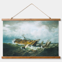 Schip van Nantucket Tapestry Hangend Wandkleed