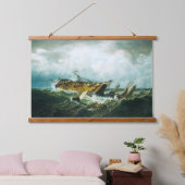 Schip van Nantucket Tapestry Hangend Wandkleed (Slaapkamer)