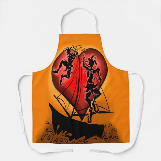 Schip van ontlasting schort (Voorkant)