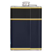 Schip verstrengeld in ijs te midden van een nachte heupfles (Achterkant)