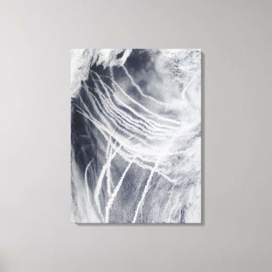 Schip volgt de noordelijke Stille Oceaan Canvas Afdruk (Voorkant)