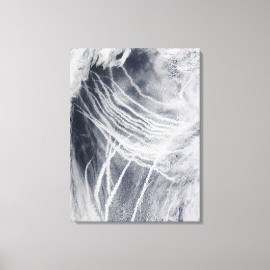 Schip volgt de noordelijke Stille Oceaan Canvas Afdruk (Voorkant)