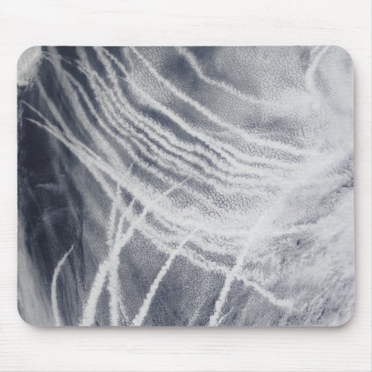 Schip volgt de noordelijke Stille Oceaan Muismat (Voorkant)