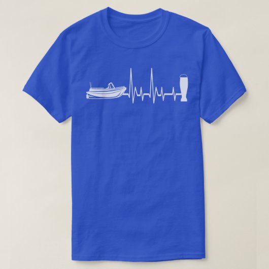 Schip voor motorboten en elektrische boten t-shirt (Design voorkant)