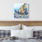 Schip Wall Decor Schilderij Canvas Afdruk (Insitu (Slaapkamer))