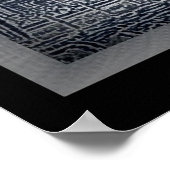 Schip/wand van de gastheer poster (Hoek)