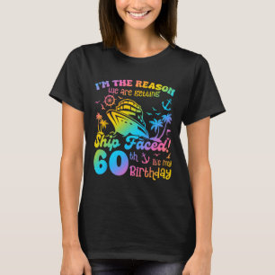 Schip Zag Mijn 60ste Verjaardag Kruisvaart Schip R T-shirt