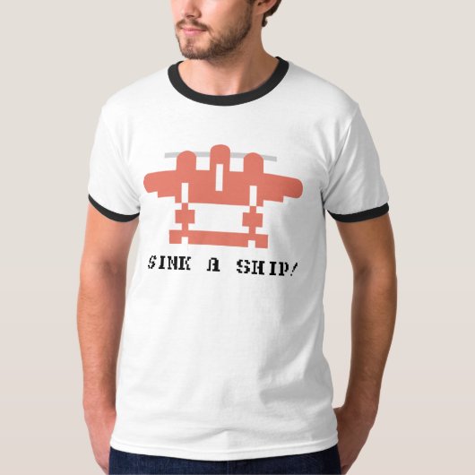 Schip zinken t-shirt (Voorkant)