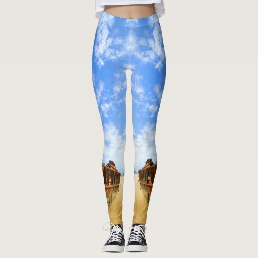 SCHIPBREUK IN DE STILLE OCEAAN LEGGINGS (Voorkant)