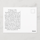 Schipbreuk in een Storm 1872 Briefkaart (Achterkant)