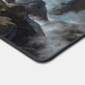 Schipbreuk in een Storm 1872 Bureaumat (Hoek)