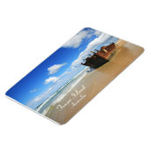 Schipbreuk op Fraser Island, Australië, Premium Ma Magneet (Linkerzijde)