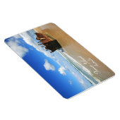 Schipbreuk op Fraser Island, Australië, Premium Ma Magneet (Rechterzijde)