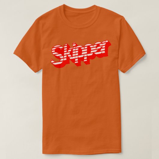 Schipper Gestreept Kostuum T-shirt (Design voorkant)