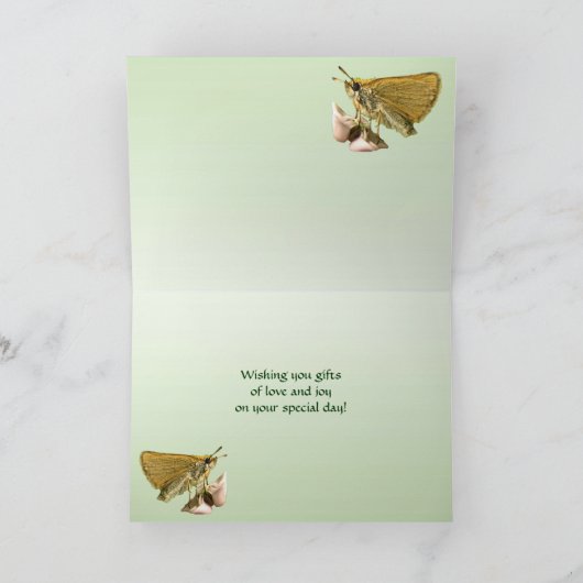 Schipper op Milroos Birthday Kaart (Binnen)