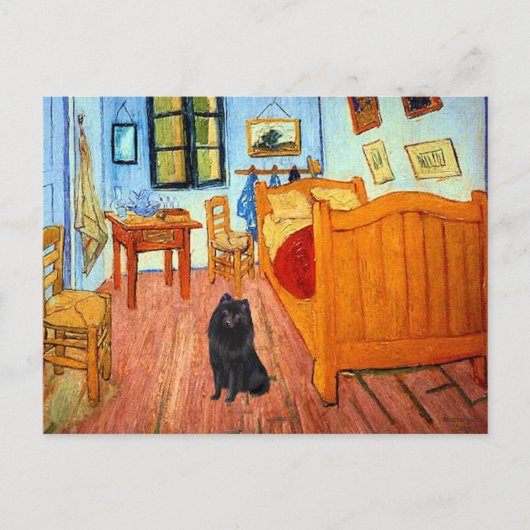 Schipperke 2 - Kamer in Arles Briefkaart (Voorkant)