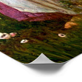 Schipperke 2 - Windbloemen Poster (Hoek)