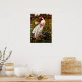 Schipperke 2 - Windflowers Poster (Keuken)