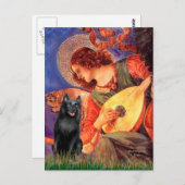 Schipperke 5 - Mandolin Angel Briefkaart (Voorkant / Achterkant)