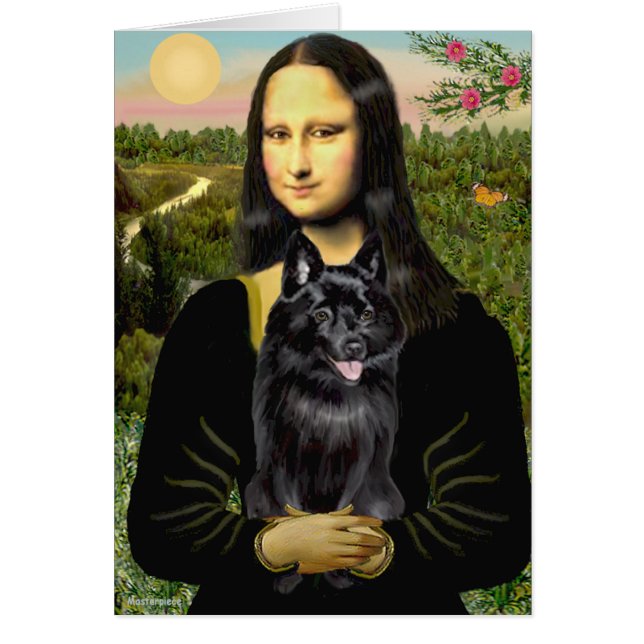Schipperke 7 - Mona Lisa (Voorkant)