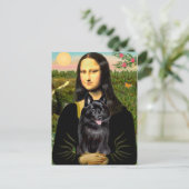 Schipperke 7 - Mona Lisa Briefkaart (Staand voorkant)