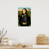 Schipperke 7 - Mona Lisa Poster (Keuken)