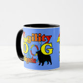 Schipperke Agility Gifts Mok (Voorkant links)
