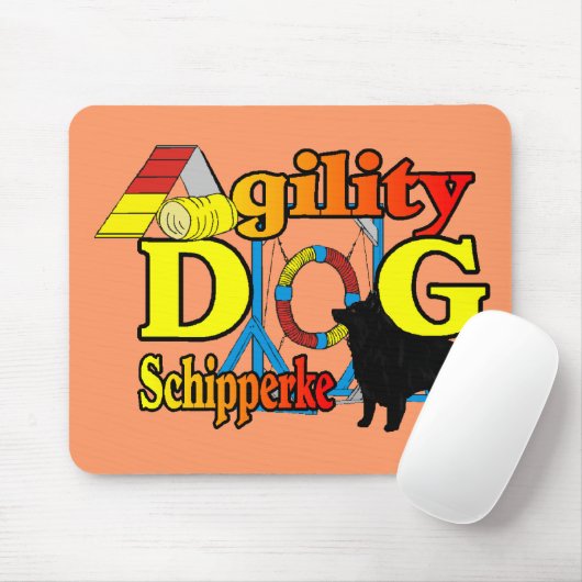 Schipperke Agility Gifts Muismat (Met muis)