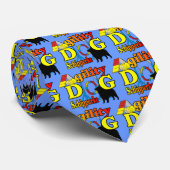 Schipperke Agility Gifts Stropdas (Opgerold)