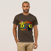 Schipperke Agility Gifts T-shirt (Voorkant volledig)